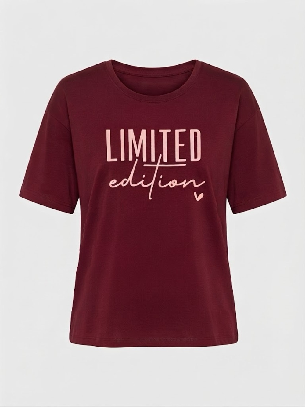 Women’s Graphic Tee - Burgundy